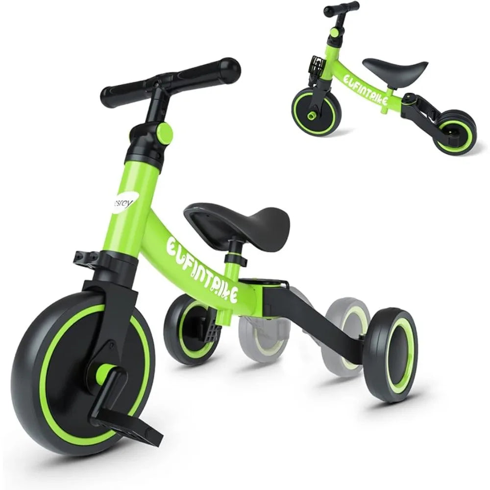 Five-in-One Adjustable Toddler Balance Learning Tricycle childrensterritory