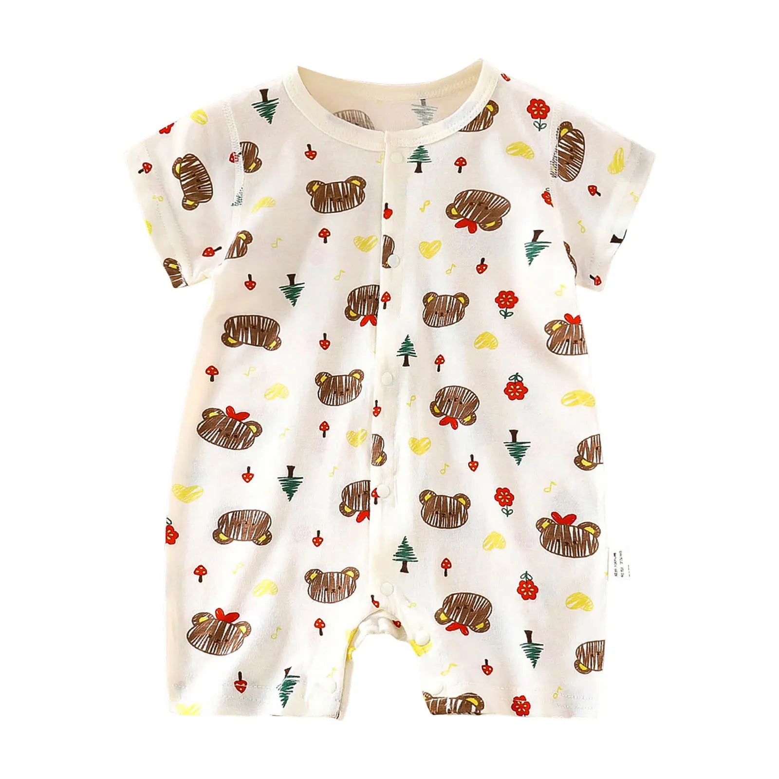 Baby Boys Breathable Stylish Cartoon Romper Sets