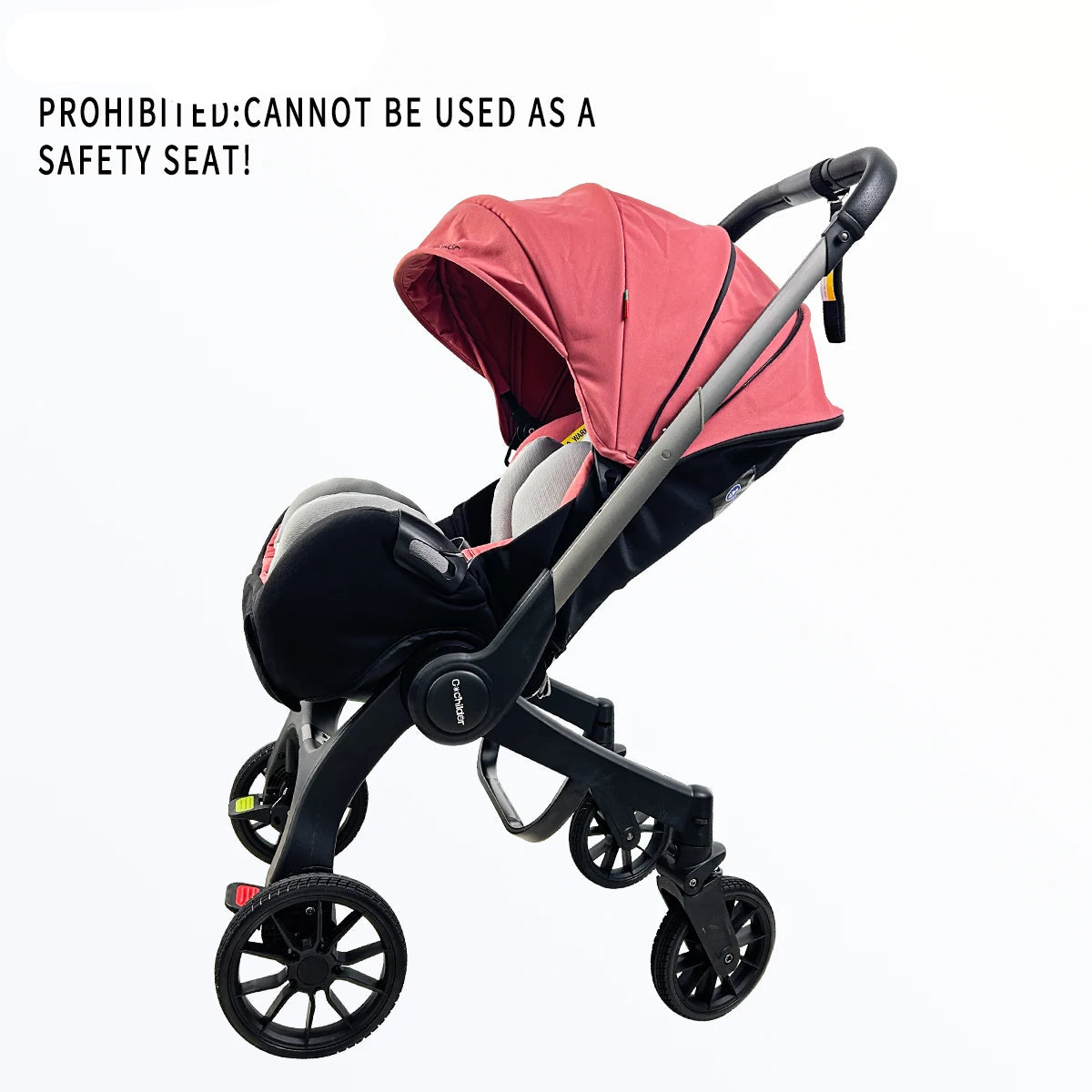 Newborn Lightweight Pushchair with Adjustable Handle childrensterritory