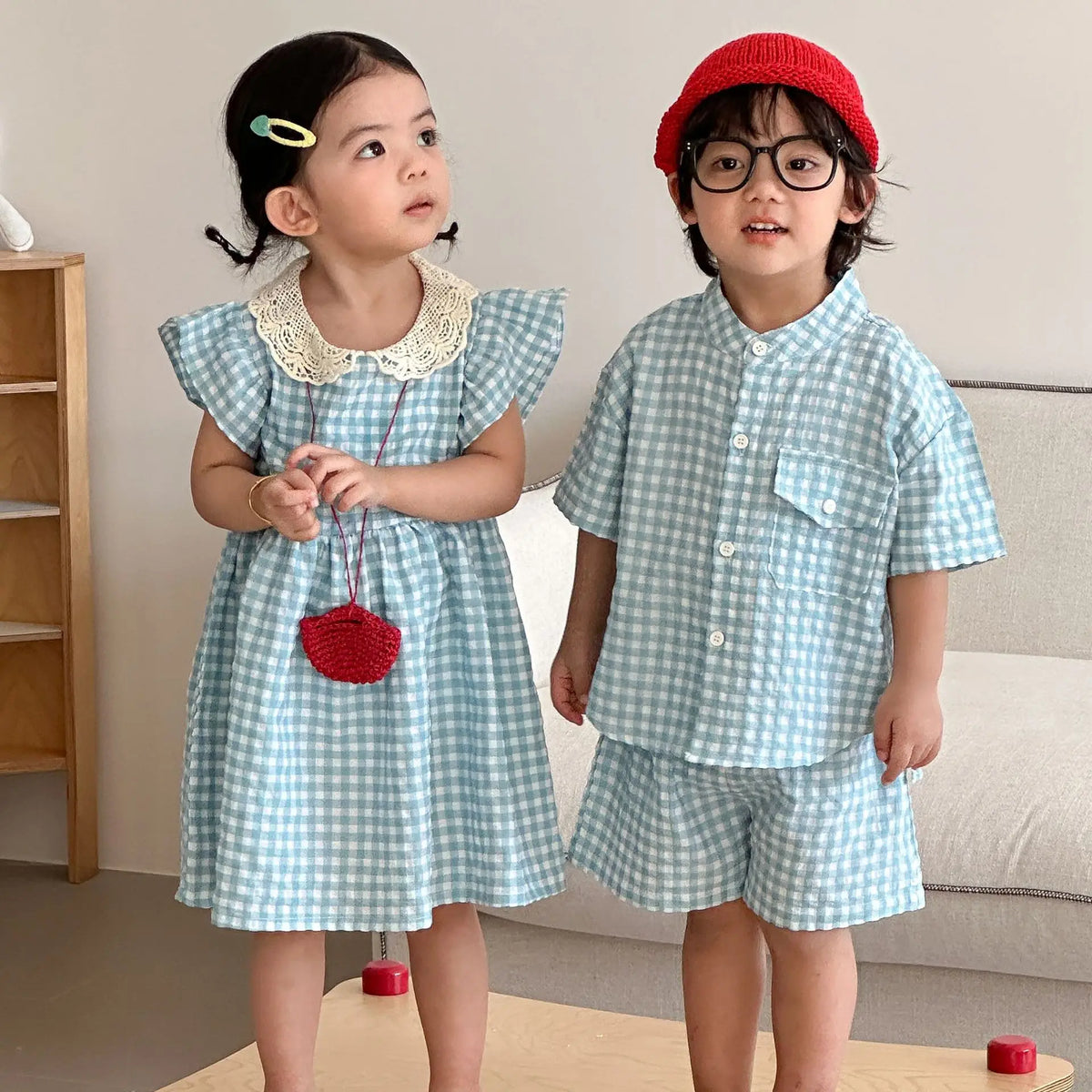 Kids Boy Girl Matching Outfits Gentleman Suit + Girls Tutu Dress