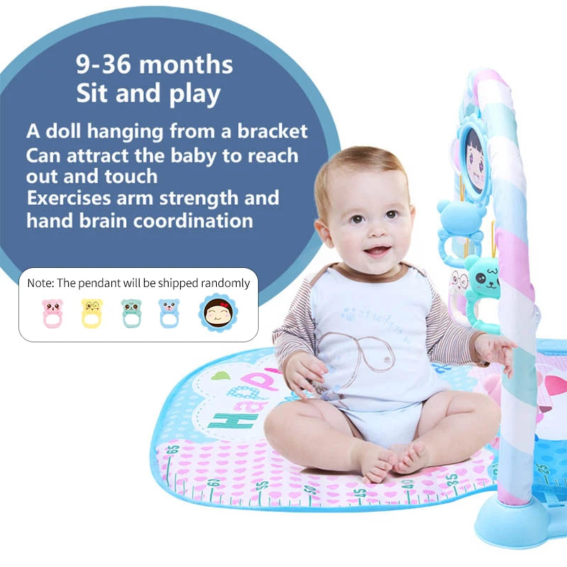 Musical Pedal Piano Baby Fitness Game Mat childrensterritory