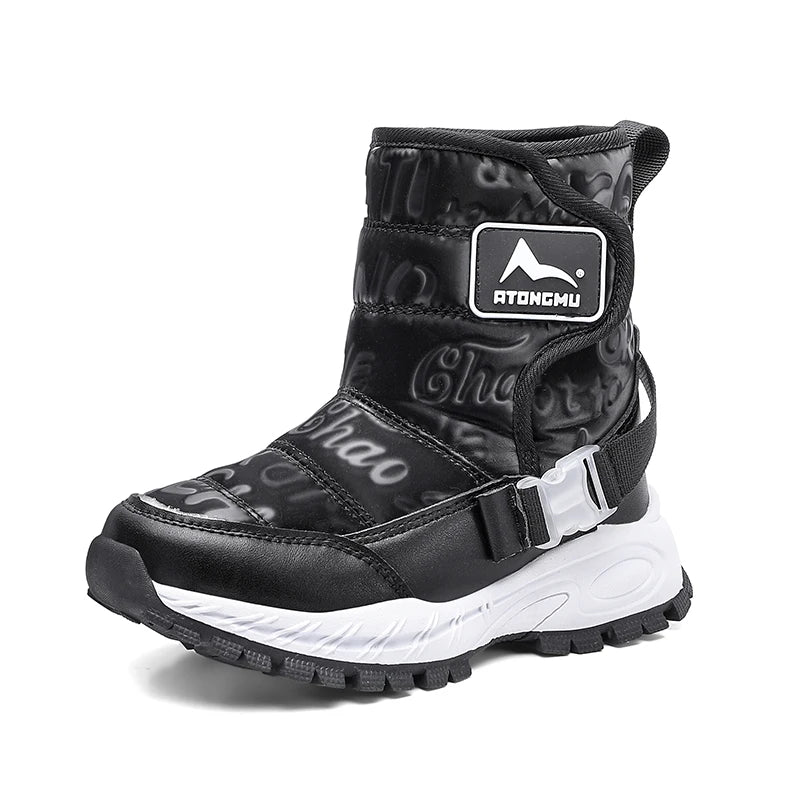 Outdoor Waterproof Warm Long Boots For Girls childrensterritory