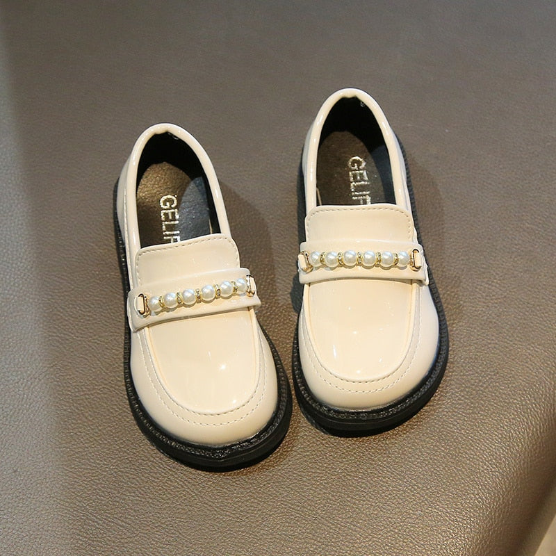 Kids Boys Girls British Style Leather Shoes for Party childrensterritory