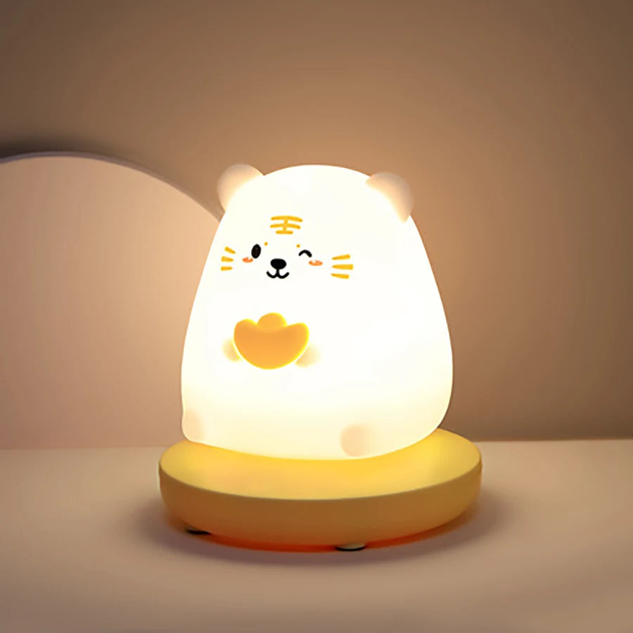 Rechargeable Touch Sensor Dimmable Cute LED Night Lights