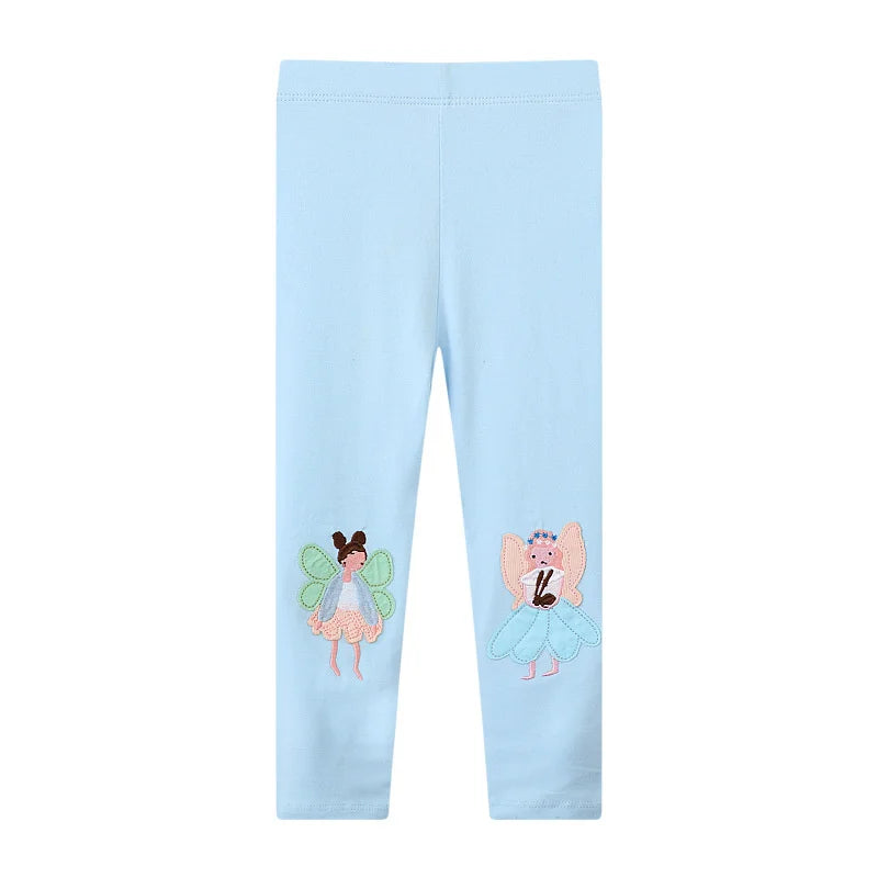 Unicorns Design Full-Length Leggings for Girls childrensterritory