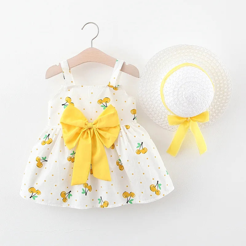 Sleeveless 2-Set Summer Beach Outfit for Girls childrensterritory