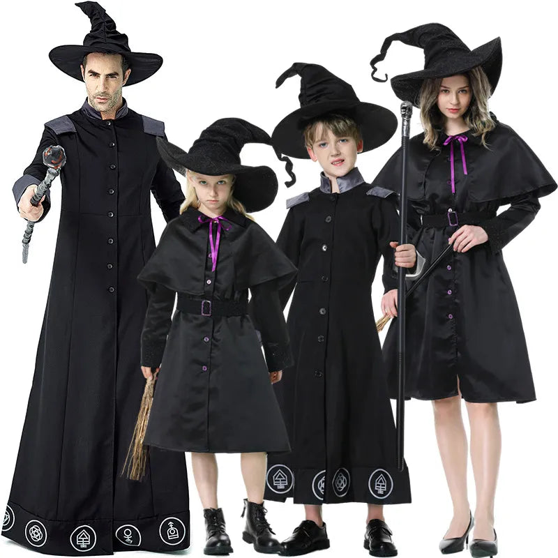 Witch Halloween Costume for the Whole Family childrensterritory