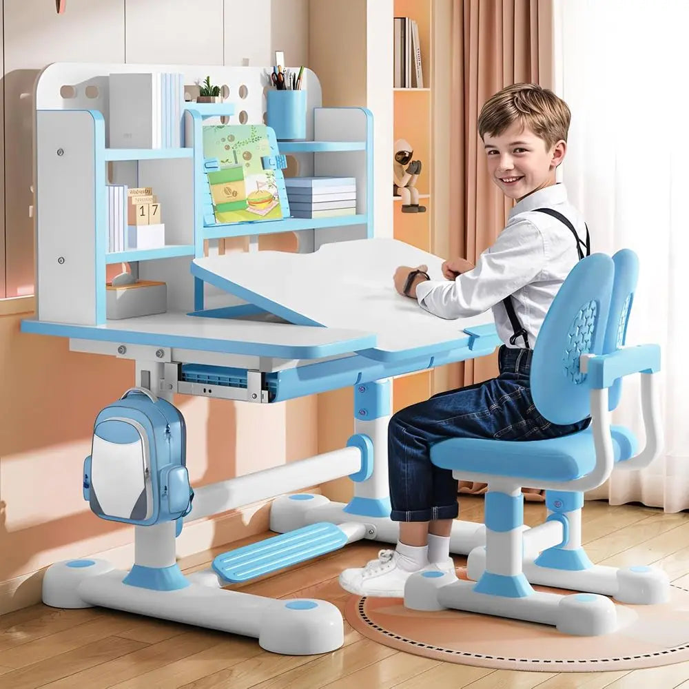 Multi-Functional Student Table and Chair Set