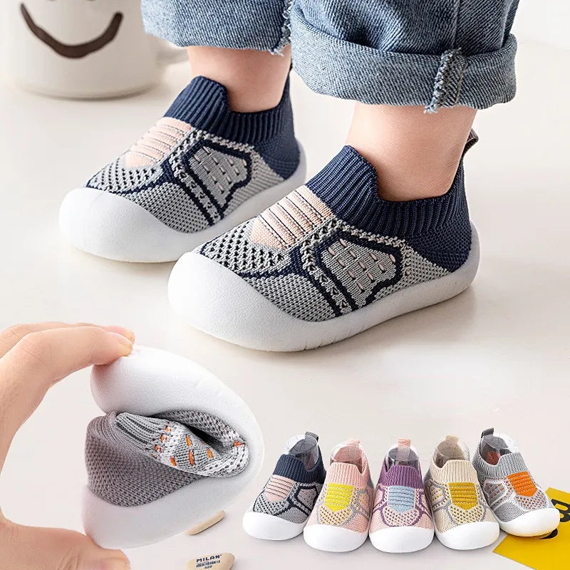 Anti-slip, Breathable Rubber Sole Infant Crib Shoes childrensterritory