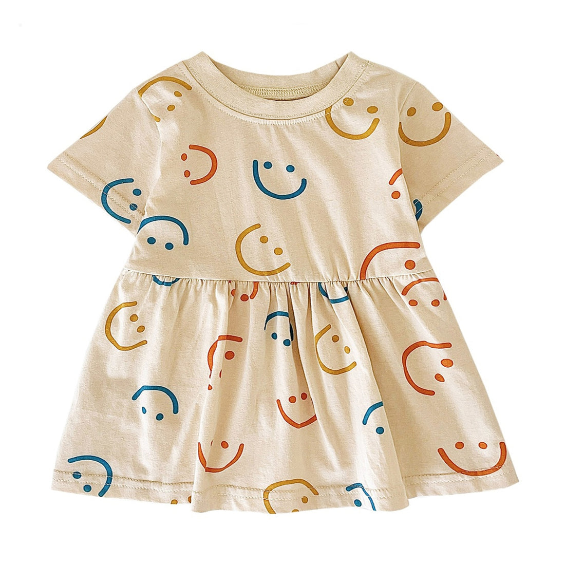 Baby/Kids Girls Cute Printing Summer Casual Dresses childrensterritory