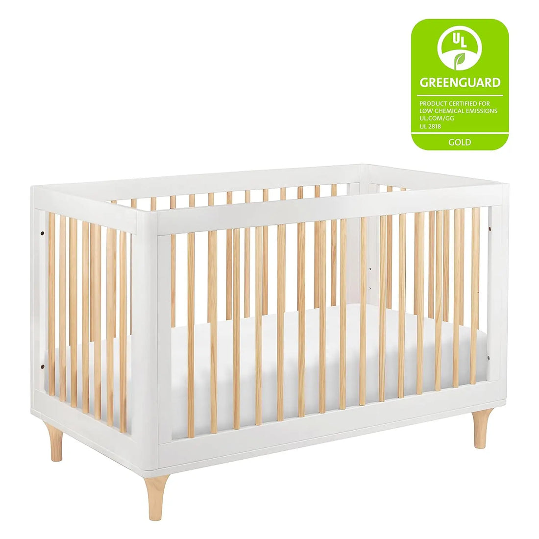 3-in-1 Convertible Crib with Toddler Bed Conversion Kit childrensterritory