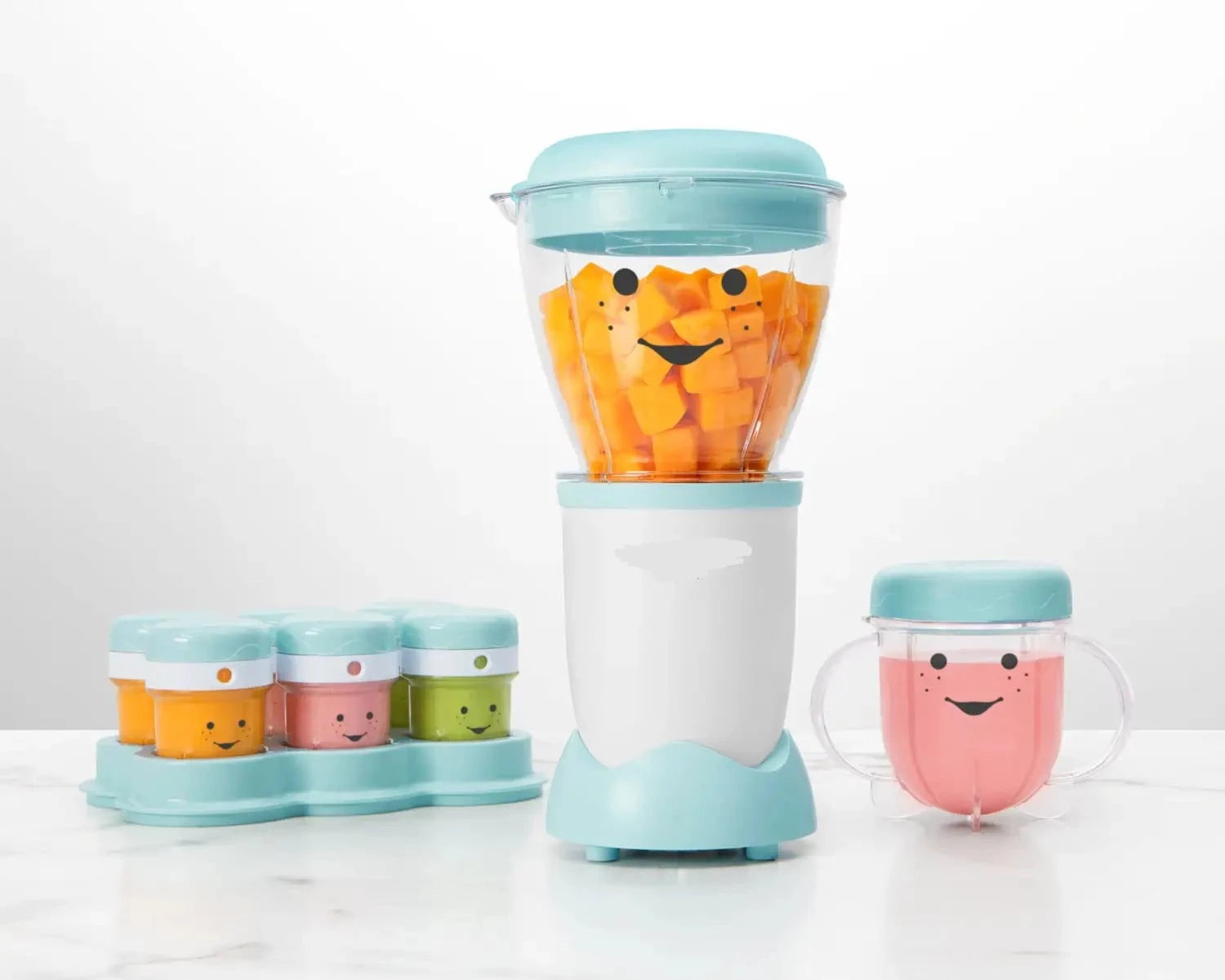 16-Piece Baby Food Blender in Blue or White childrensterritory