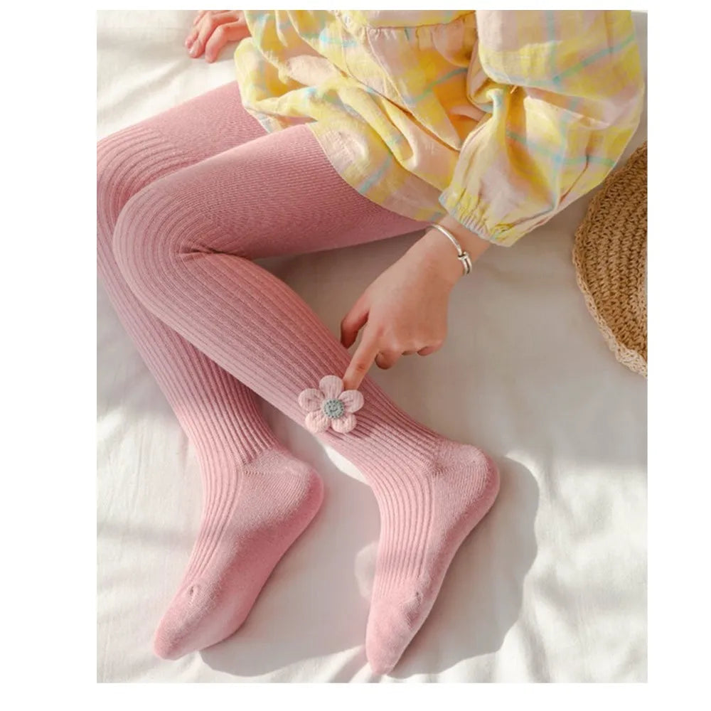 Little Girls Warm Pantyhose Tight Cotton Leggings childrensterritory