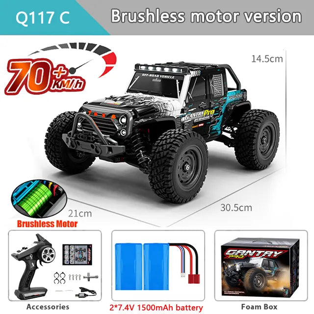 Off-Road Drift Simulation 4WD Rc Cars with LED childrensterritory