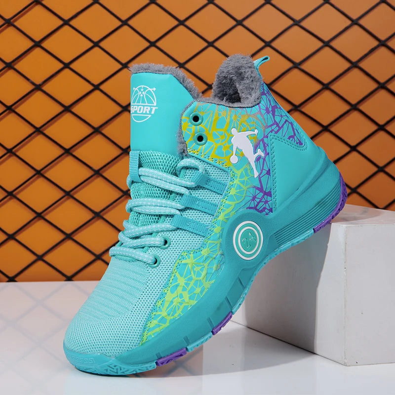 Kids Basketball Shoes, Sports Sneakers for Boys and Girls