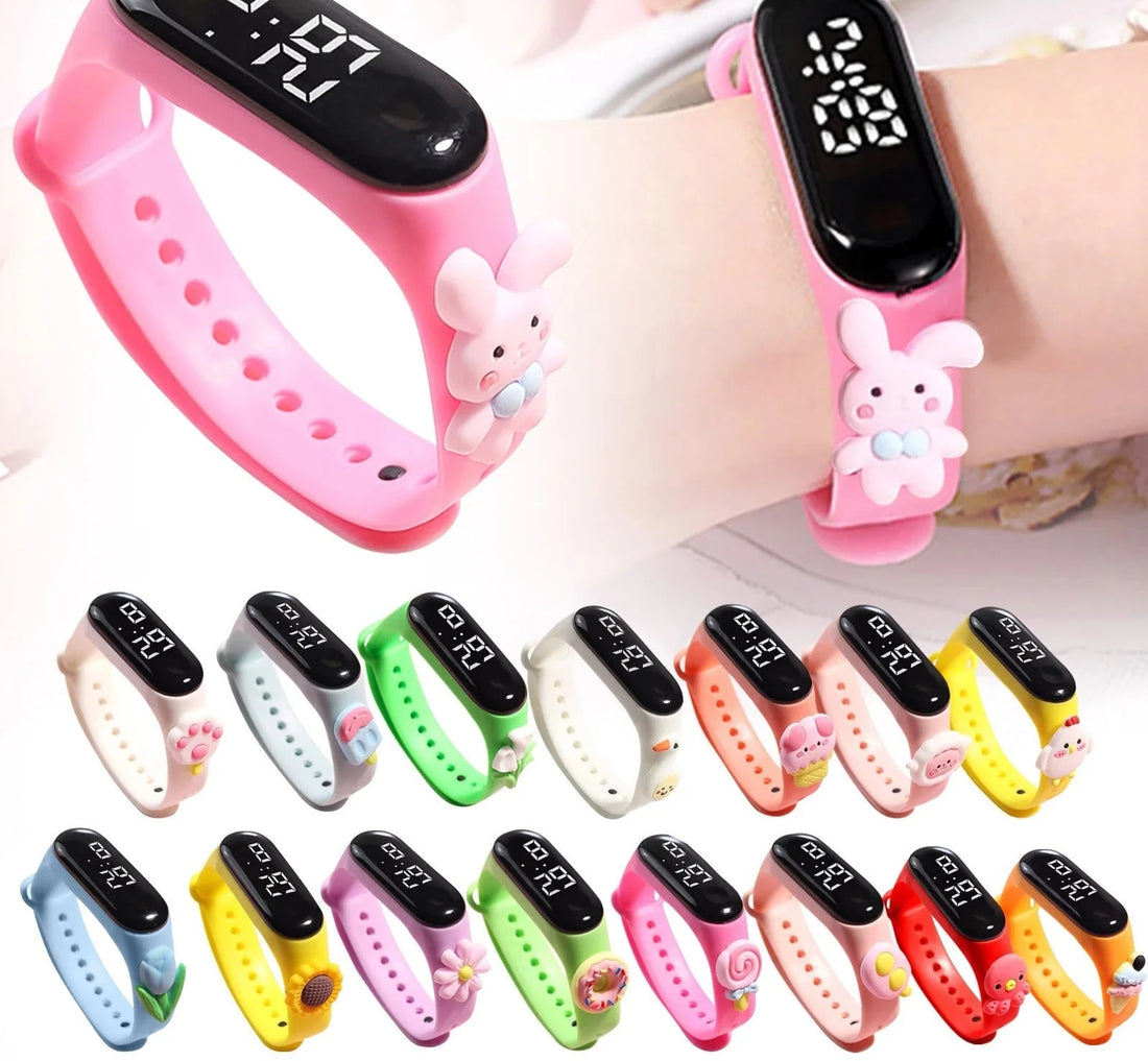 Kids Digital Sports Smart Watch with Adjustable Strap childrensterritory