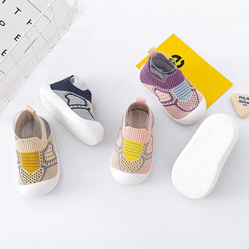 Anti-slip, Breathable Rubber Sole Infant Crib Shoes childrensterritory