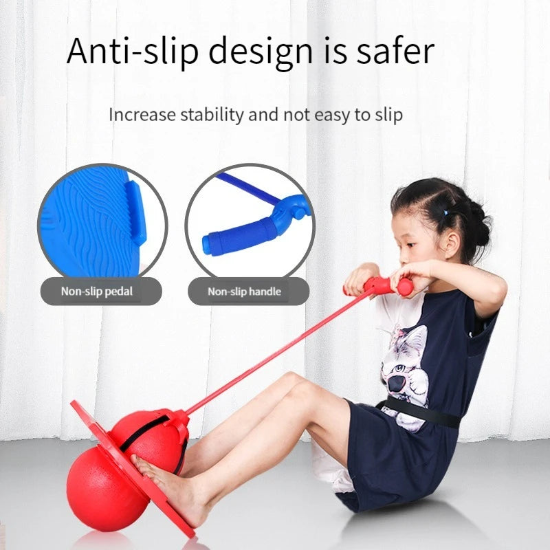 Frog Design High Jump Bouncing Ball Equipment for Kids childrensterritory