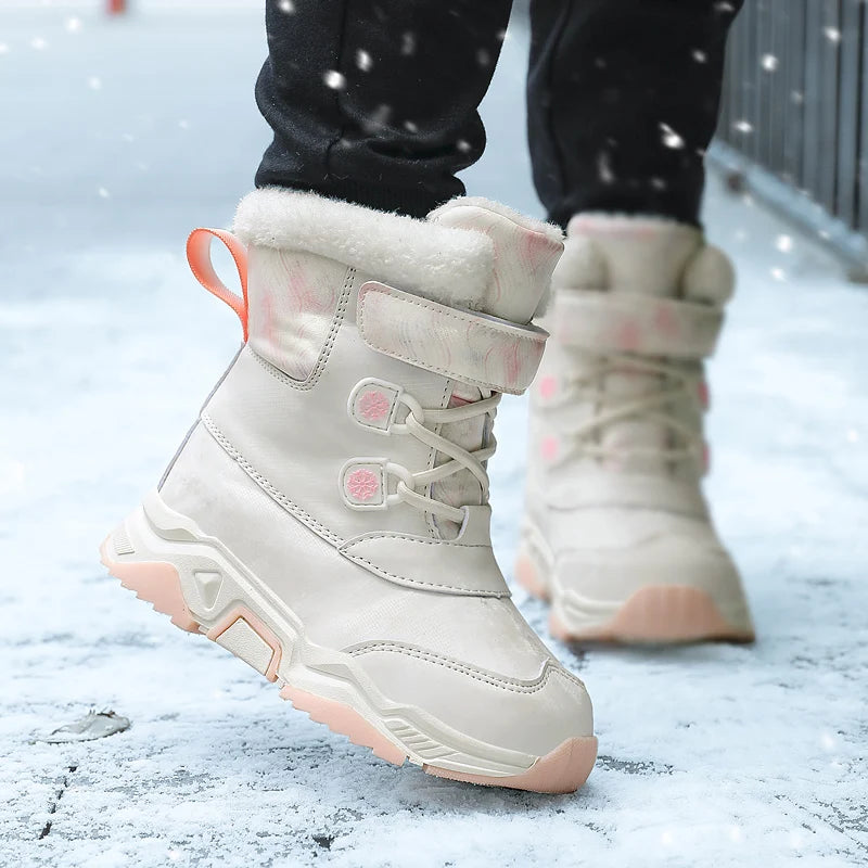 Breathable, Warm Outdoor Snow Boots for Kids Unisex childrensterritory