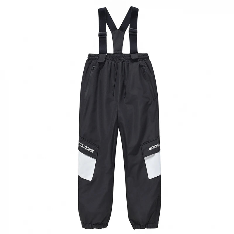 Kids Snowboard Clothing Set With Coat and Strap Pants childrensterritory