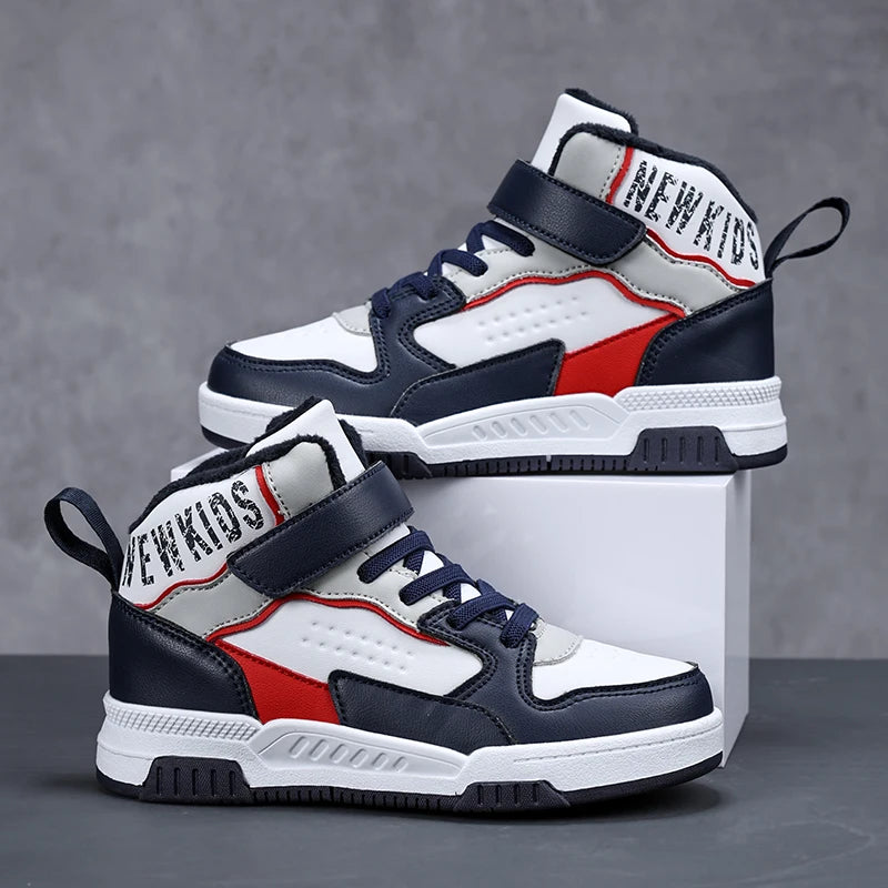 Boys High Top Casual Sports Basketball Sneakers childrensterritory