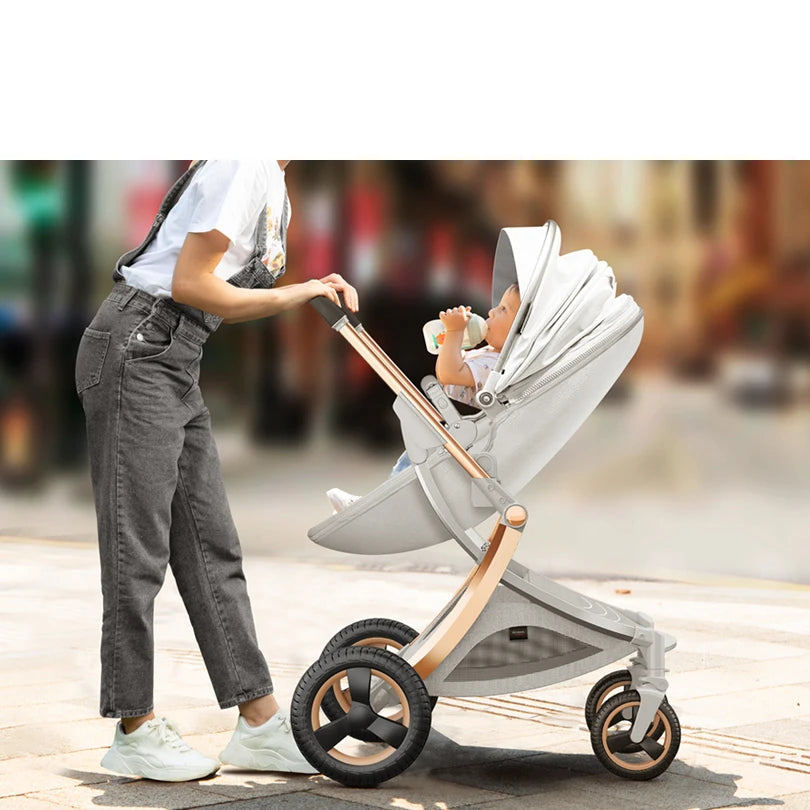 Superior 3-in-1 Baby Stroller featuring a Car Seat and Bassinet childrensterritory