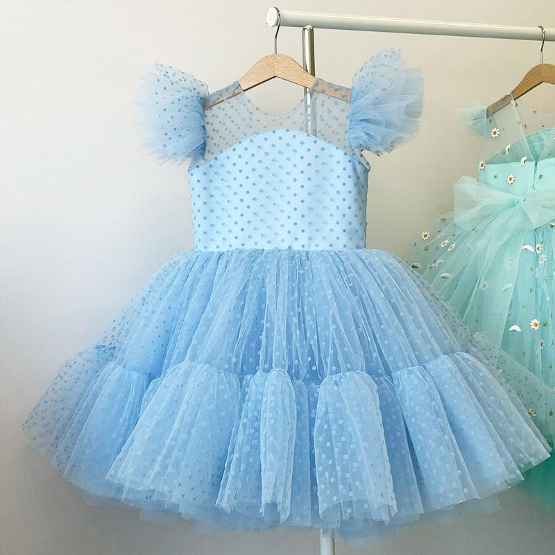 Kids Girls Pretty Princess Dresses for Birthday/Communion childrensterritory