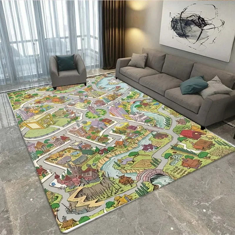Kids Soft Educational Play Mat Bedroom Decoration