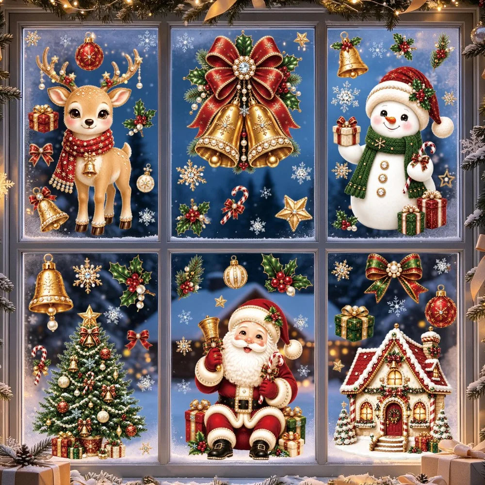 Kids Room Wall Decals for Christmas and New Year Decor