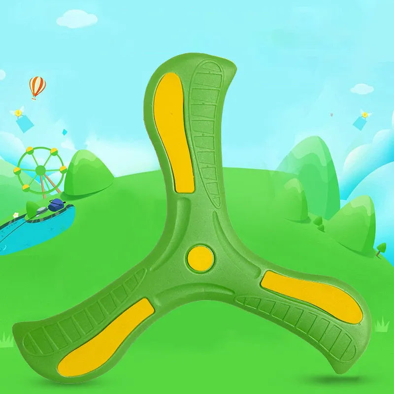 Outdoor Boomerang Soft Three-leaf Toy for Kids childrensterritory