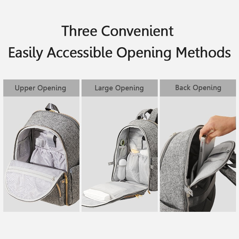 Multi-functional Ultimate Mommy Bag Diaper Bag, 3 pieces per set childrensterritory