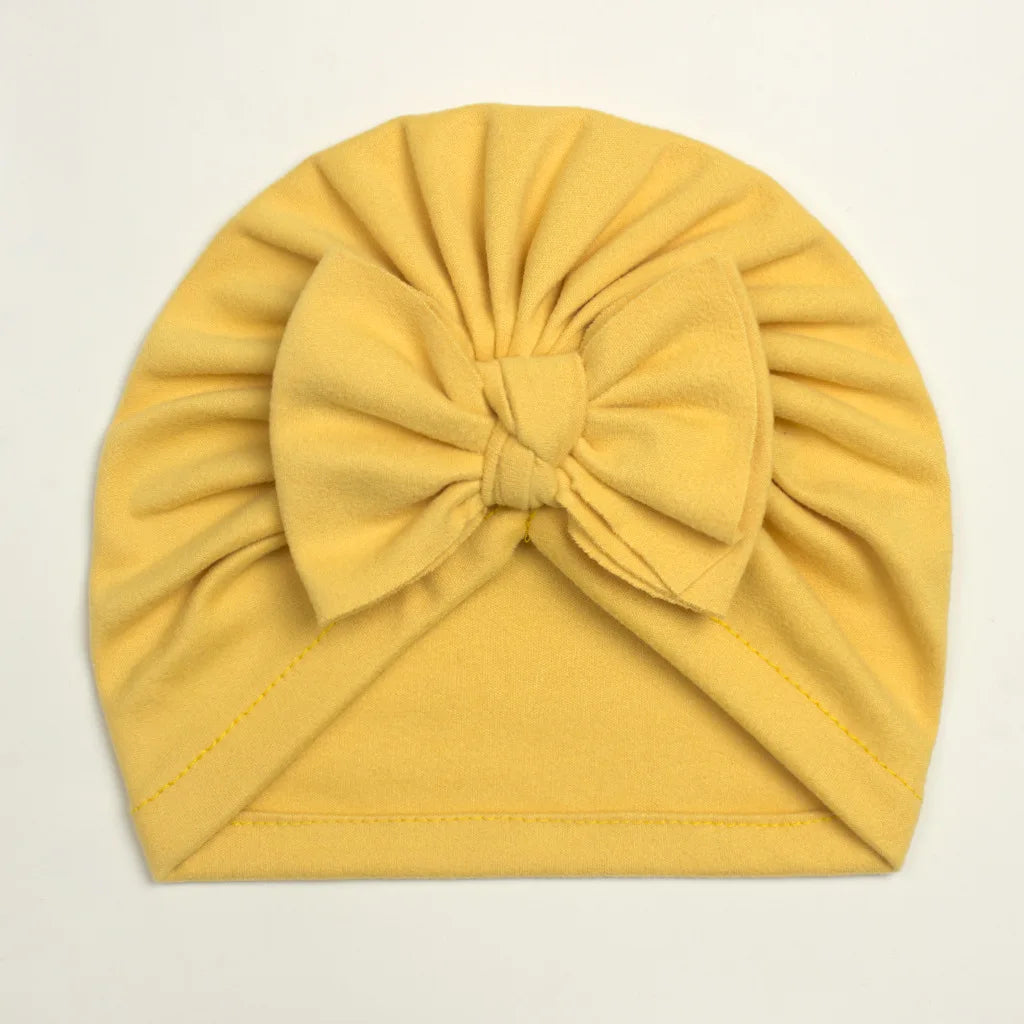 Baby Boys/Girls Bow Knotted Beanie/Photography Props