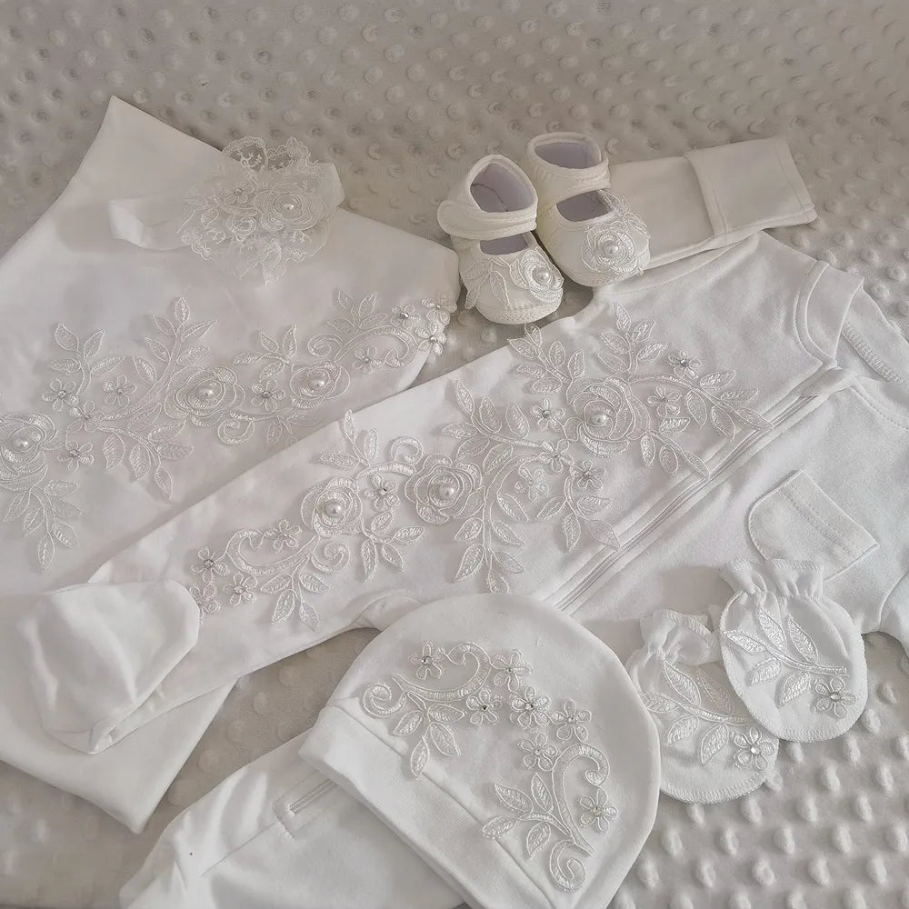 Designer Newborn Baby Cotton Clothing Set in One Pack childrensterritory