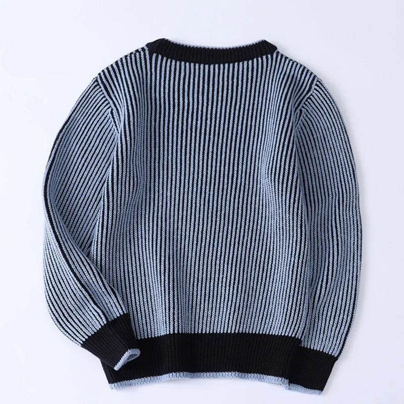 Mink Velvet Warm Knitted Sweaters for Kids