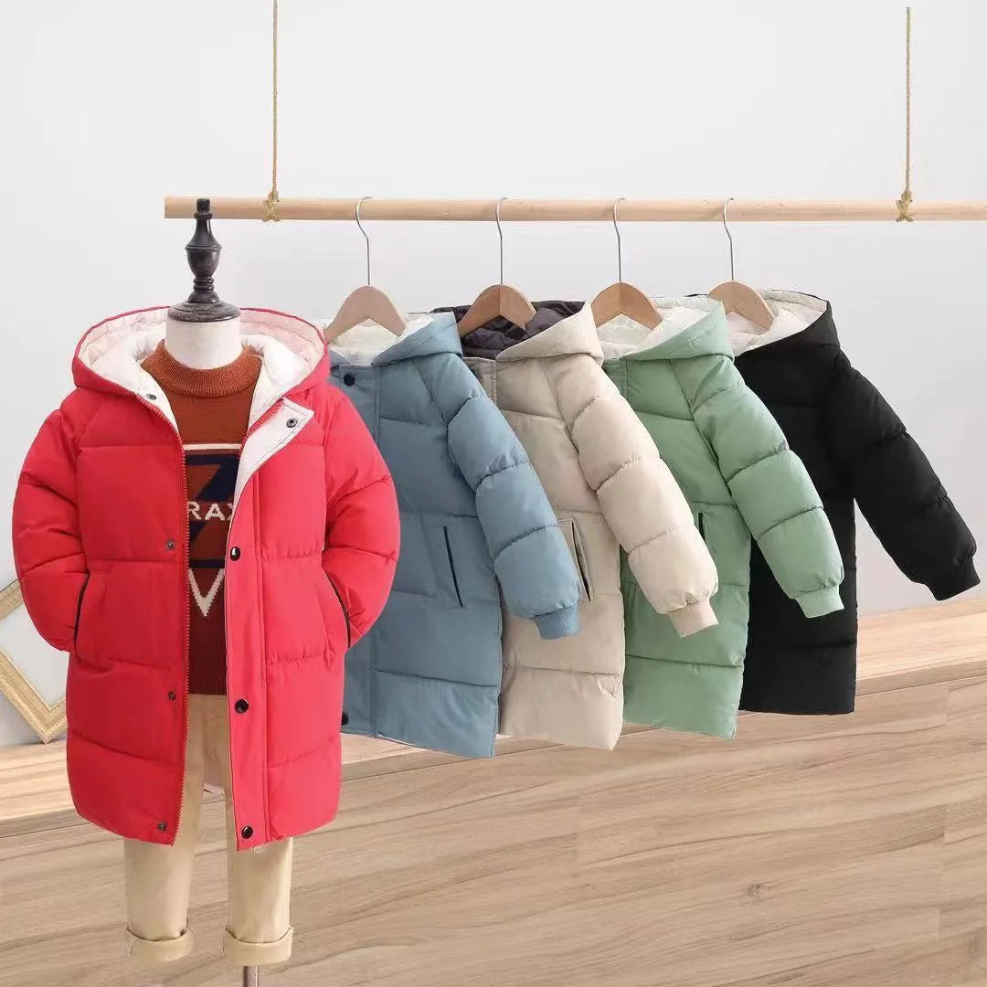 Kids Boys Girls Thick Warm Down Padded Jacket