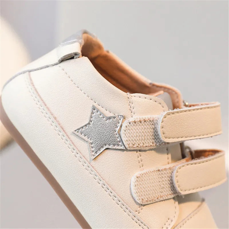 Barefoot Microfiber Leather Soft Shoes For New Baby Kids childrensterritory