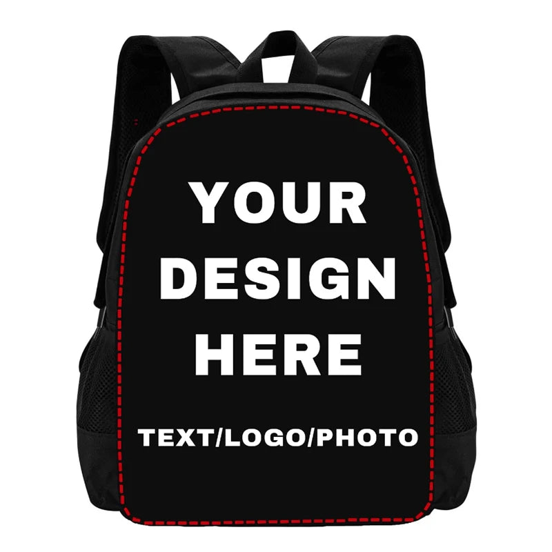 Personalized Large Capacity Kids School Bags with Your Photos Logo