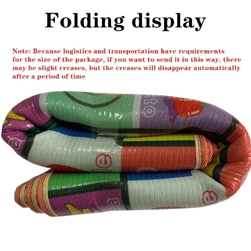 Fold-able Cartoon Play Mat/Rug for Baby Room