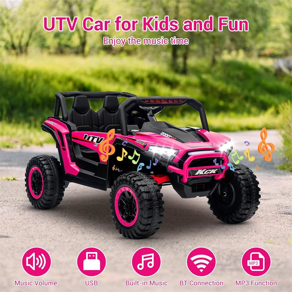 Four-Wheeler Remote Music System Car For Kids childrensterritory