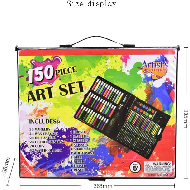 Kids Art Painting Set with Drawing Board Educational Toy