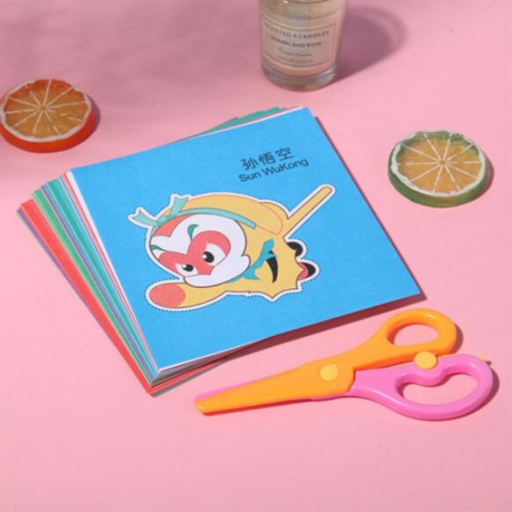 Kids 48 Piece Handmade Cartoon Scrapbook Learning Toys childrensterritory