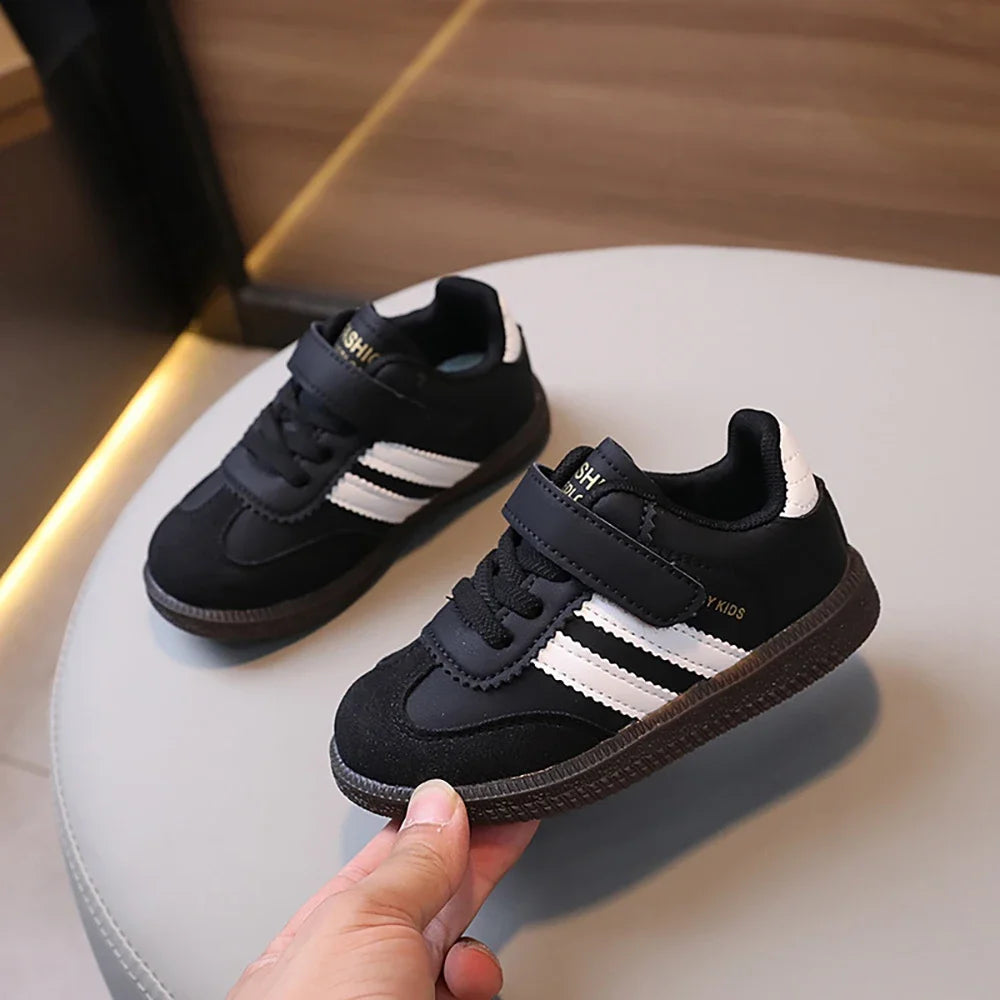 Soft Soled PU Leather Sport Shoes For Kids Boy&