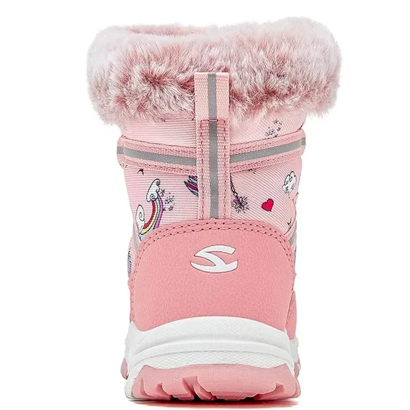 High-Quality Plush Snow Boots for Girls and Boys childrensterritory