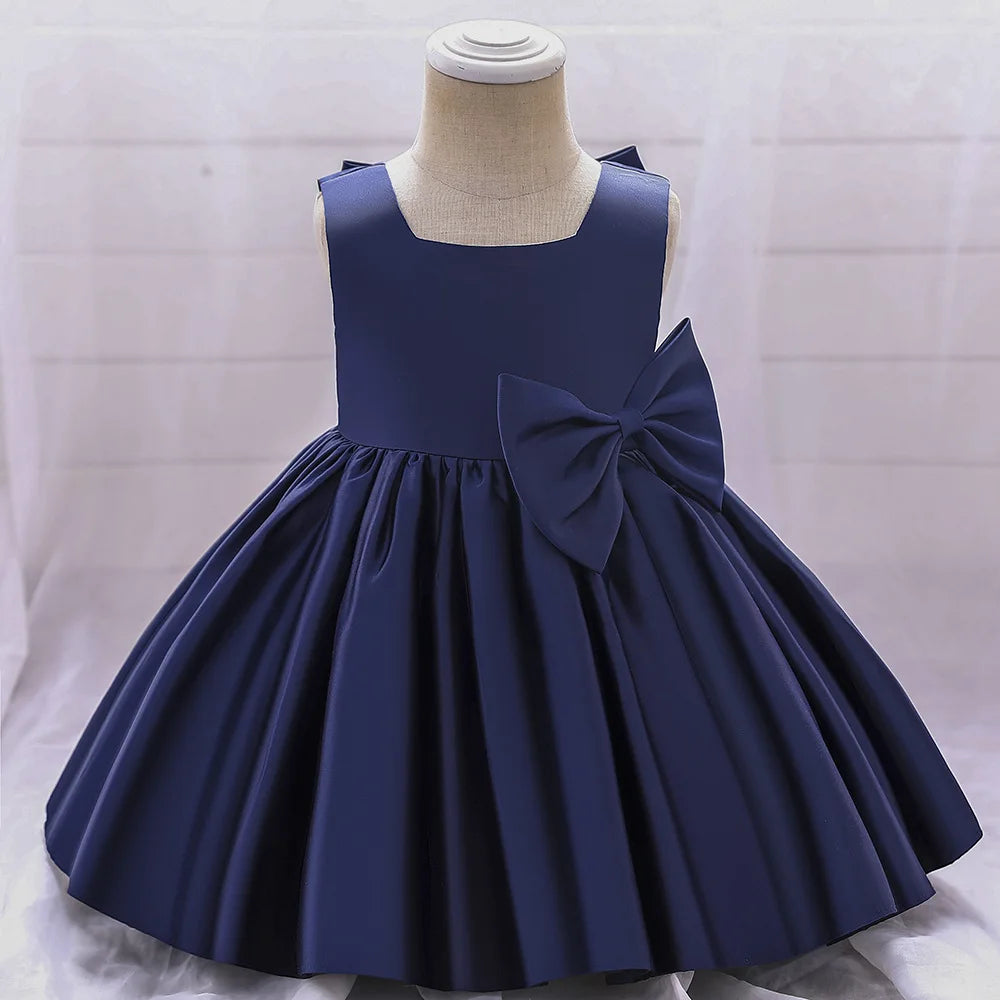 Baby/Kids Girls Bowknot Design Princess Birthday Party Dresses
