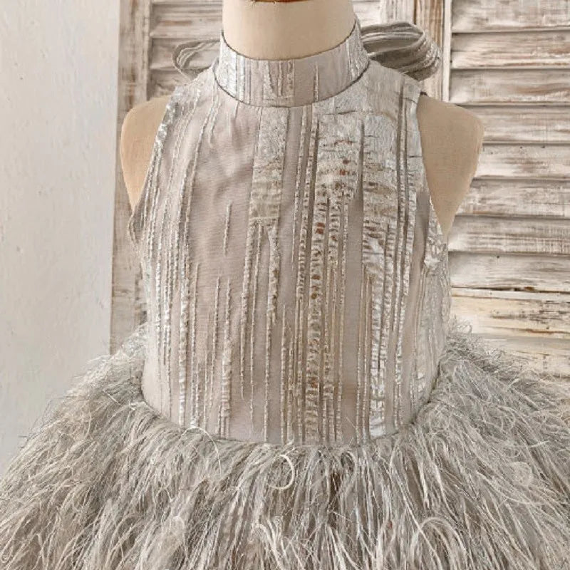 Kids Girls Luxury Puffy Princess Dress for Birthday
