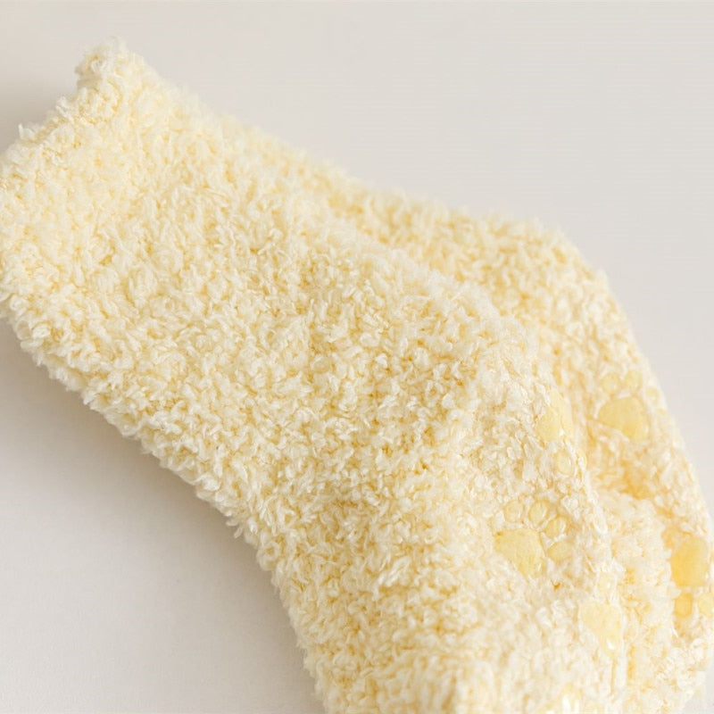 Coral Fleece Thick Newborn/Kids Socks Leg Warmers childrensterritory