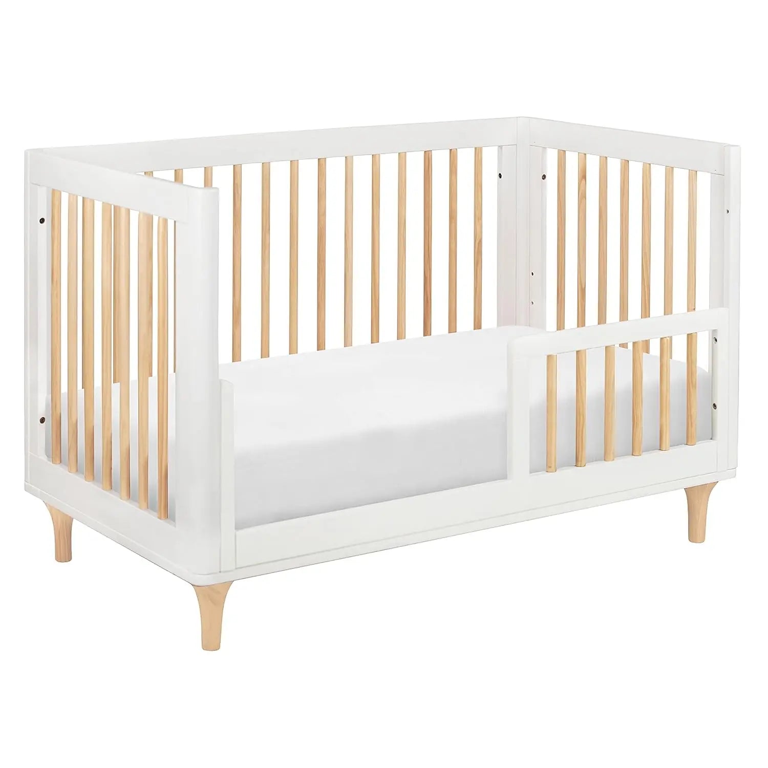 3-in-1 Convertible Crib with Toddler Bed Conversion Kit childrensterritory