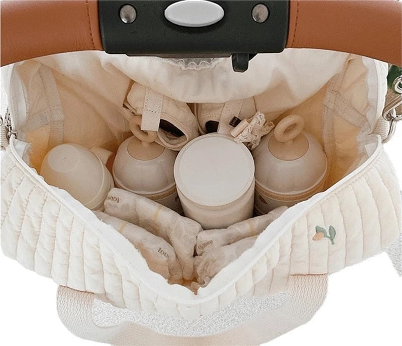 Embroidery, Korea Style Baby Diaper Bag, Mummy Shoulder Bag childrensterritory