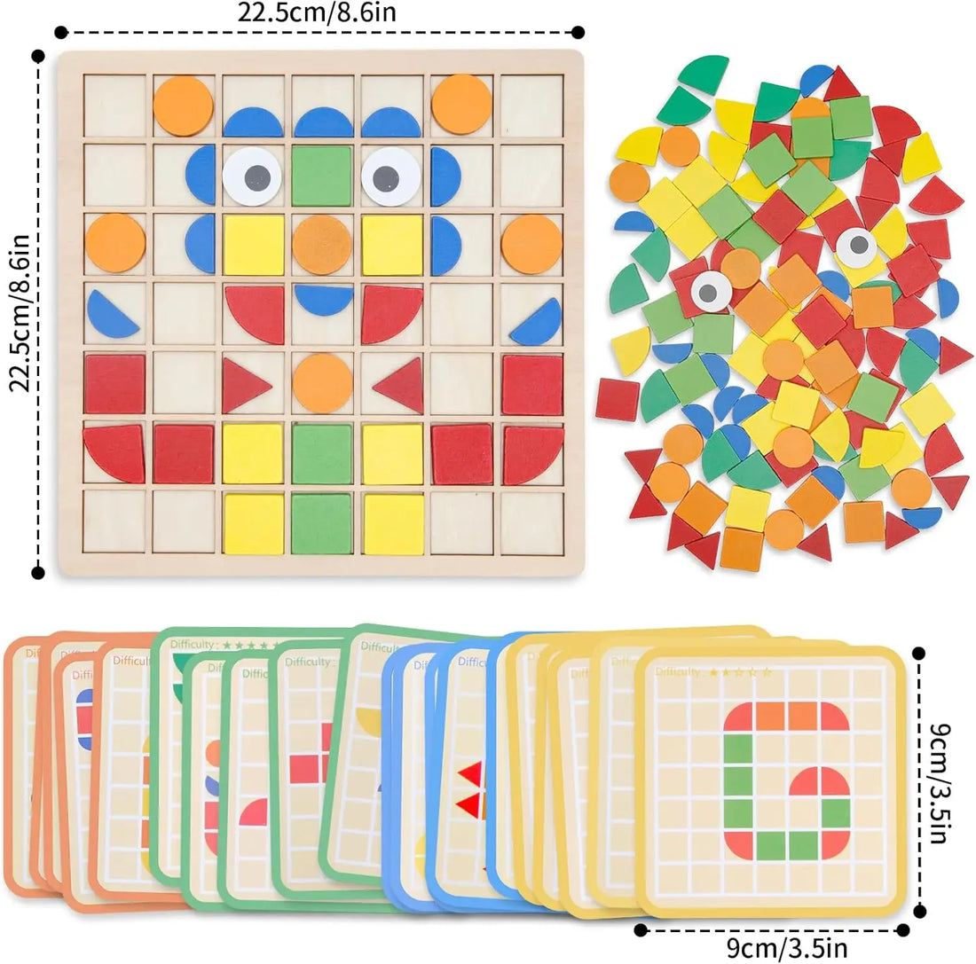 Colorful Learning Puzzle Toy For Baby Kids childrensterritory