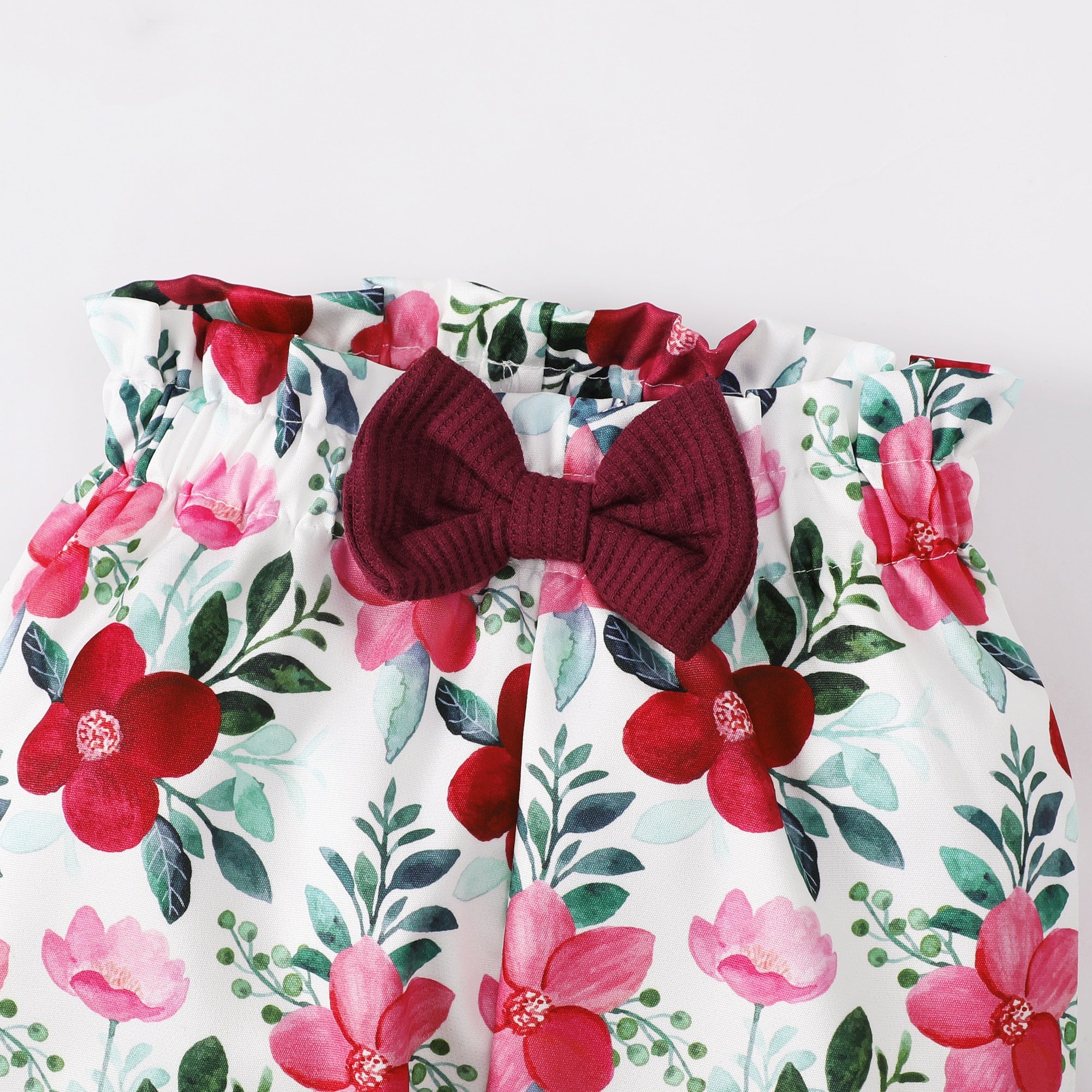 1-5 Years Girl 3pcs Clothing Set(Top +Pants+Headband) childrensterritory